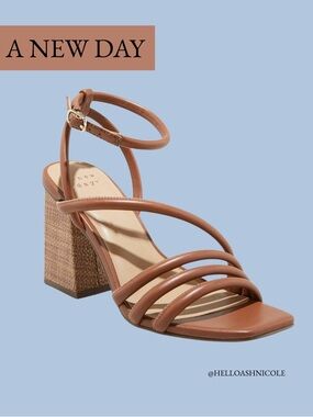 A New Day Women's Katana Strappy Heels